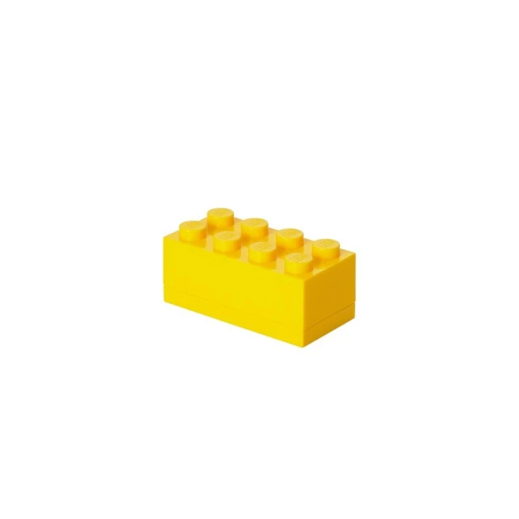 LEGO(R) pudełeczko klocek ósemka żółty, NHG