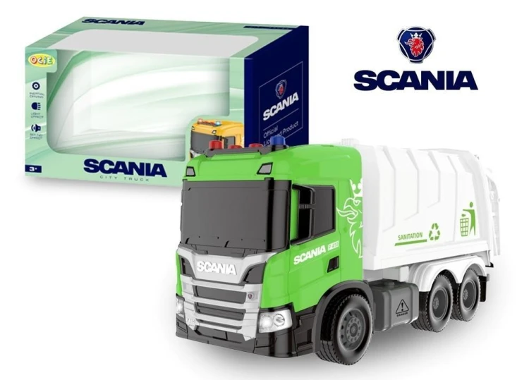Auto miejskie śmieciarka Scania, Artyk