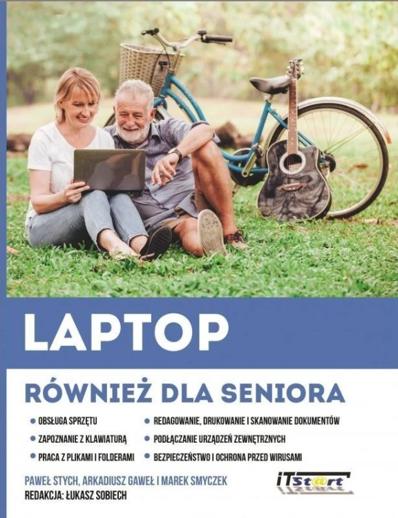 Laptop również dla seniora, praca zbiorowa