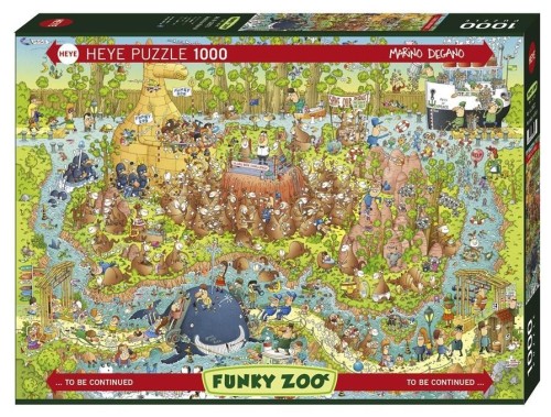 Puzzle 1000 Funky Zoo - Australia, Heye