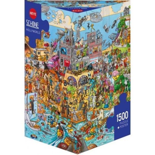 Puzzle 1500 Hollyworld, Schone, Heye