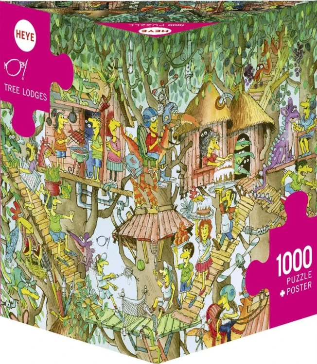Puzzle 1000 Domki na drzewie, Paul, Heye
