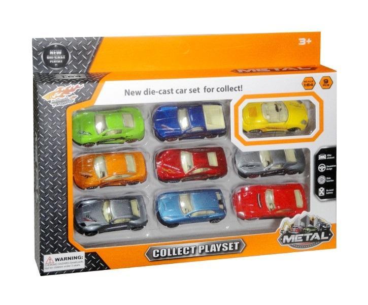 Auto paleta 9szt., SWEDE