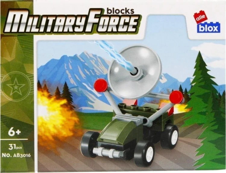 Klocki konstrukcyjne Wojsko ALLEBLOX, AlleBlox