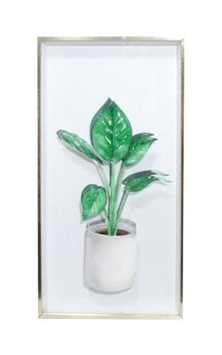 Obraz - kwiat doniczkowy 20x40cm, SWEDE