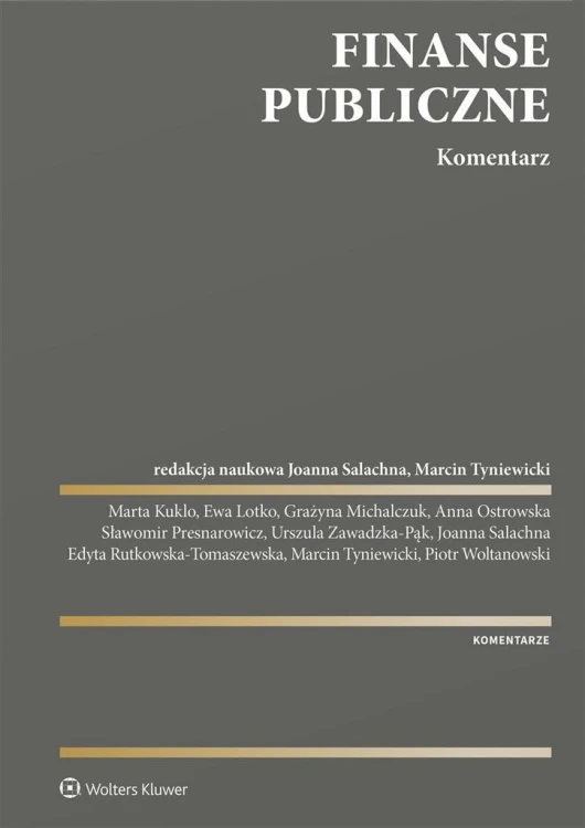 Finanse publiczne. Komentarz, praca zbiorowa