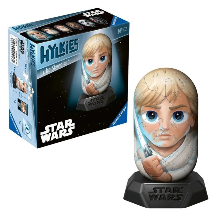 Puzzle 3D Hylkies: Luke Skywalker, Ravensburger