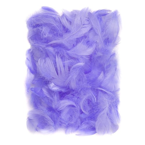 Piórka lilac 5-12cm 10g, Dalprint dpCraft