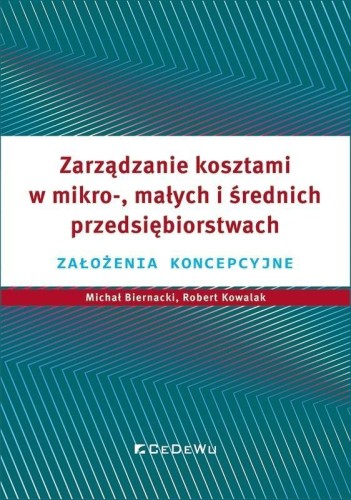 Zarządzanie kosztami w mikro-, małych i średnich..
