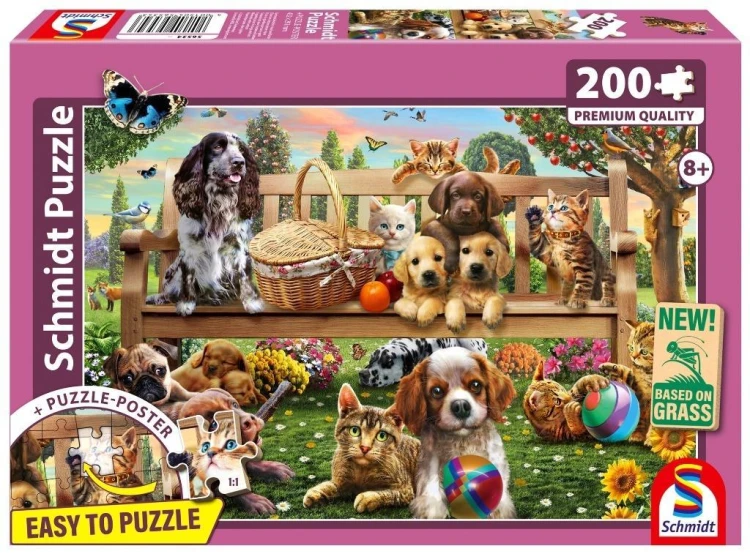 Puzzle PQ 200 Czas na piknik G3, Schmidt