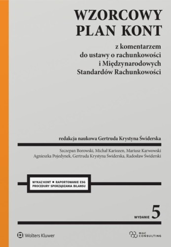 Wzorcowy Plan Kont z komentarzem do ustawy...