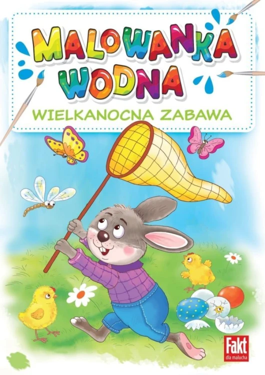 Malowanka wodna. Wielkanocna zabawa