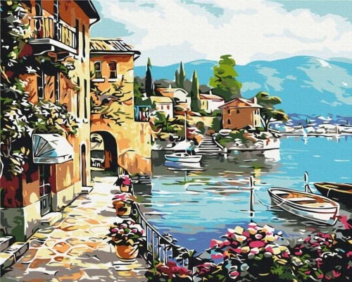 Malowanie po numerach 40x50cm - Wakacje