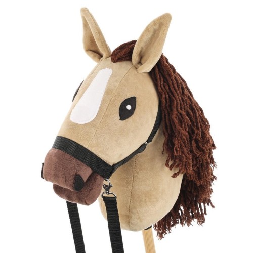 Hobby Horse Skippi. Koń na kiju karmel