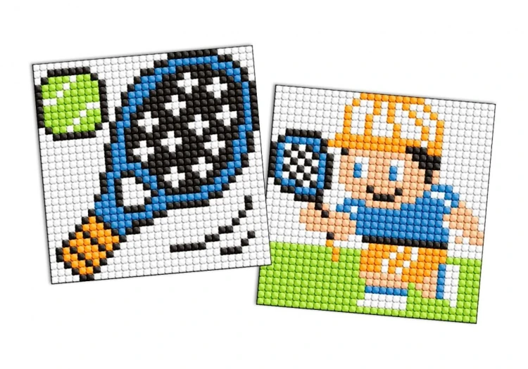 Diamentowa mozaika naklejka Kids - Sport Tenis