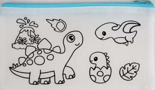 Piórnik etui Tinting dino, Fandy
