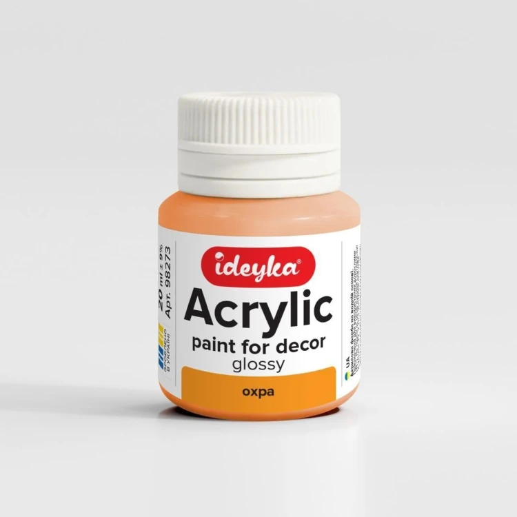 Farba akrylowa Ochra 20ml, Ideyka