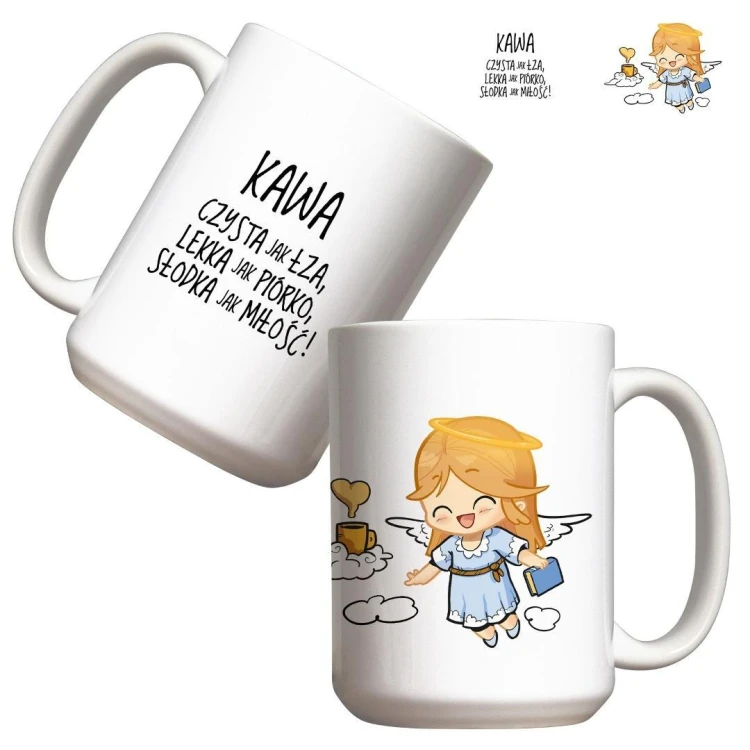 Kubek - Anielska Kawa 440ml, Molom