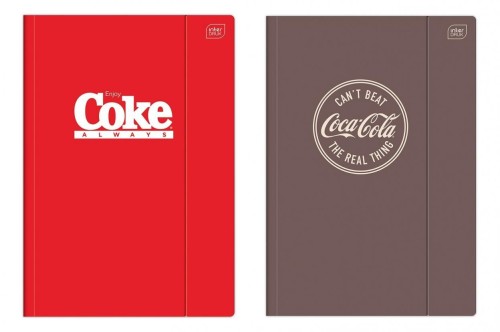 Teczka A4 z gumką Hybrid Coca Cola (10szt)