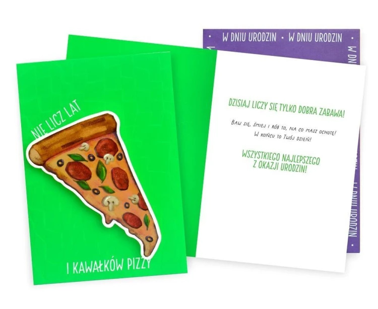 Karnet B6 Uniwersalny pizza