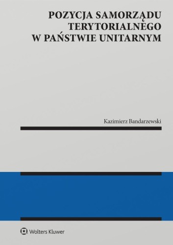Pozycja samorządu terytorialnego w państwie...