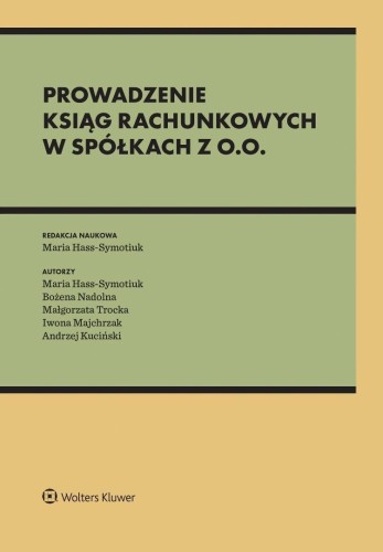 Prowadzenie ksiąg rachunkowych w spółkach z o.o.