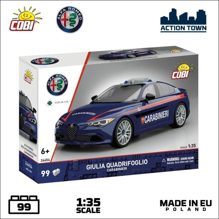 Alfa Romeo Giulia Quadrifoglio CARABINIERI, Cobi