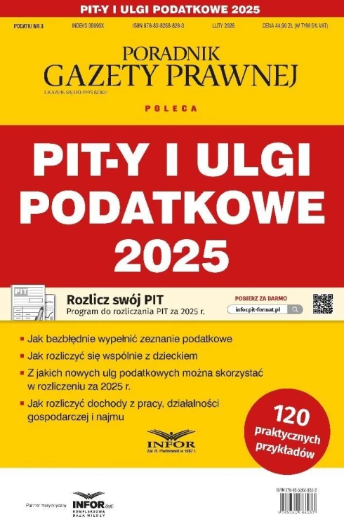 Pit-y i ulgi podatkowe 2025 Podatki 3/2026