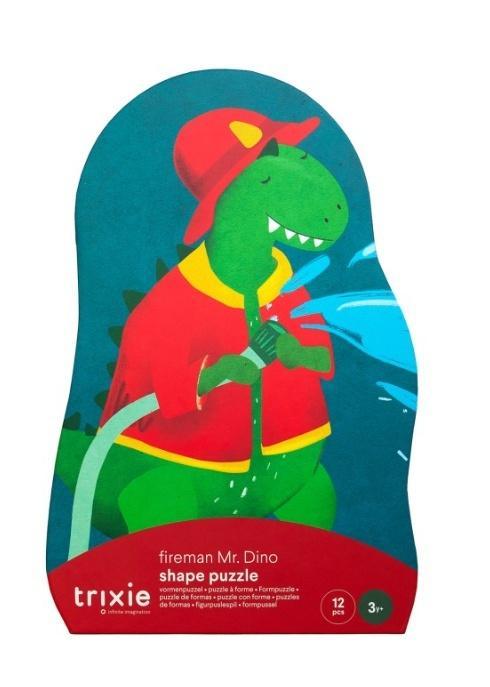 Puzzle Strażak Dinozaur, Trixie Baby