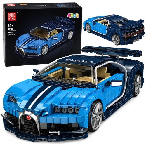 Klocki konstrukcyjne samochód Bugatthi 1212el