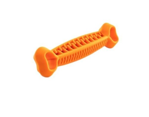 Gryzak elastyczny dla psa Fiboone dental pomarańcz
