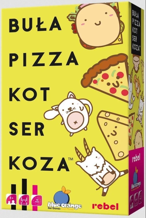 Buła, Pizza, Kot, Ser, Koza REBEL, Rebel