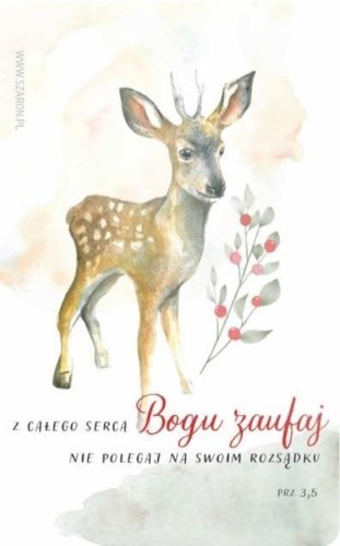 Magnes na lodówkę - jelonek, Szaron