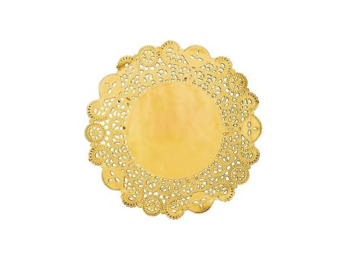 Podkładki pod talerze złote ok. 35,5cm 50szt