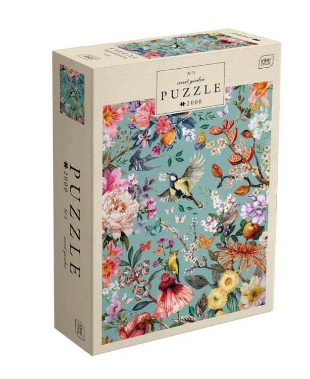 Puzzle 2000 Secret Garden 1, INTERDRUK