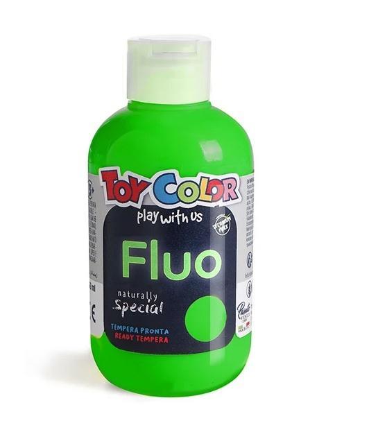Farba tempera Fluo Green 250ml, Koh-I-Noor