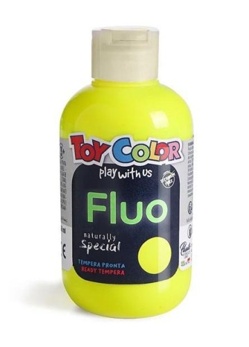 Farba tempera Fluo Yellow 250ml, Koh-I-Noor