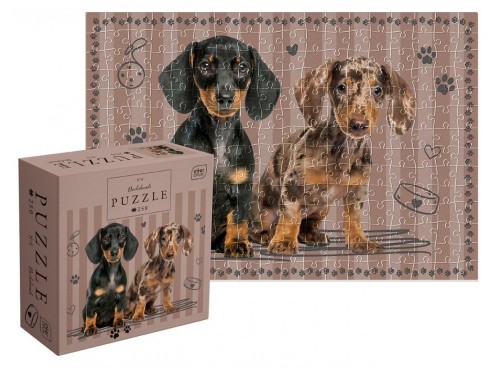 Puzzle 250 Puppy Sign Dachshunds, INTERDRUK