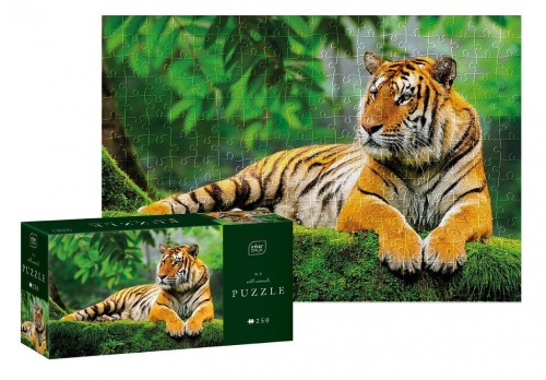 Puzzle 250 Wild Animals Tiger, INTERDRUK