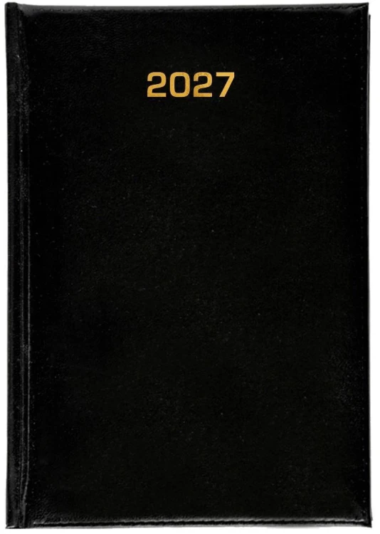 Kalendarz 2027 dzienny B6 Baladek Czarny