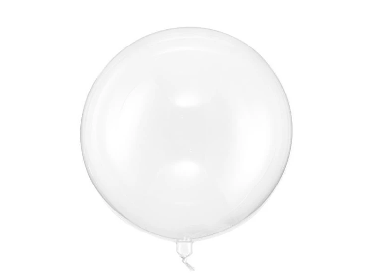 Balon Bubble transparentny 60cm