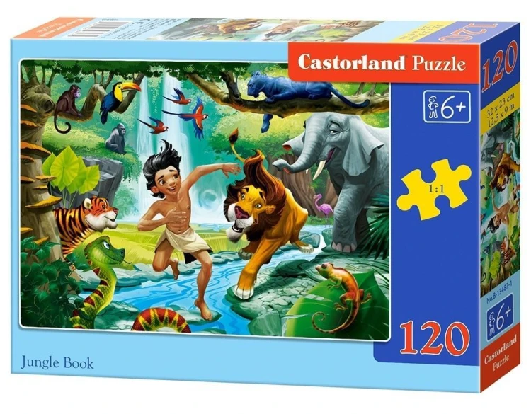 Puzzle 120 Jungle Book CASTOR, Castorland
