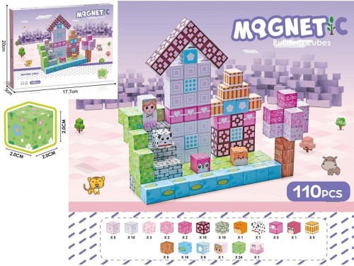 Klocki magnetyczne 110el, Madej