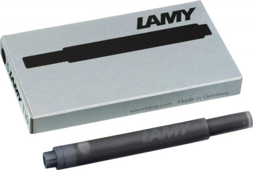 Naboje atramentowe T10 czarne 5szt, LAMY