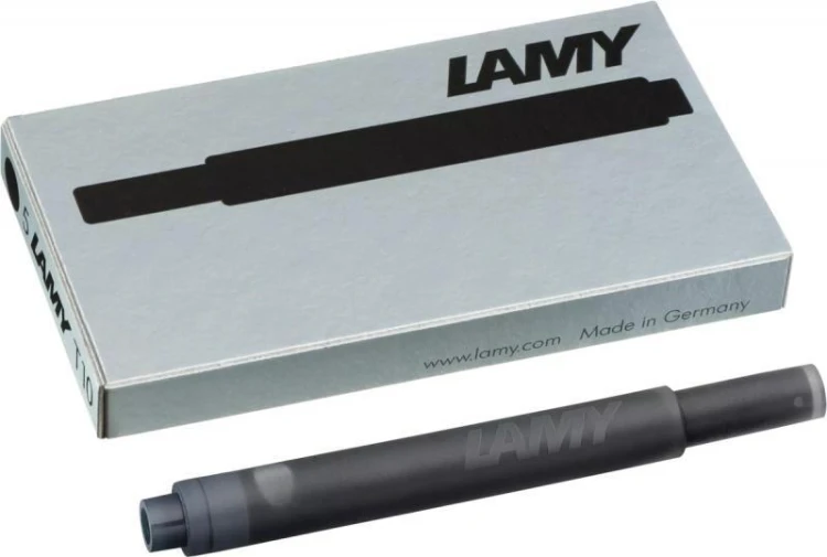 Naboje atramentowe T10 czarne 5szt, LAMY