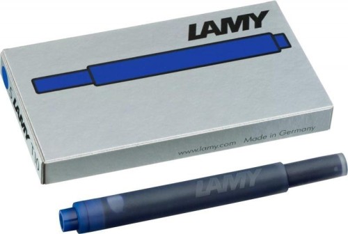 Naboje atramentowe T10 niebieskie 5szt, LAMY