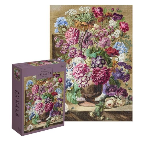 Puzzle 2000 Flowers Painted Bouquet, INTERDRUK