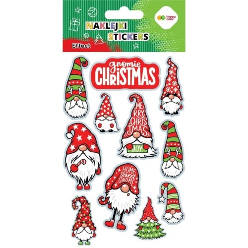 Naklejki Gnome 10x20cm HAPPY COLOR