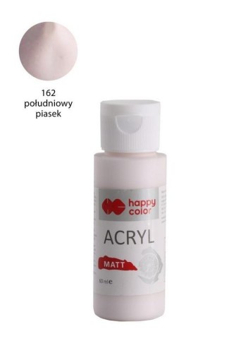 Farba akrylowa Matt piasek 60ml HAPPY COLOR
