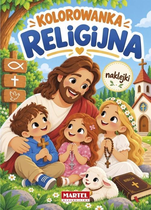 Kolorowanka Religijna z naklejkami